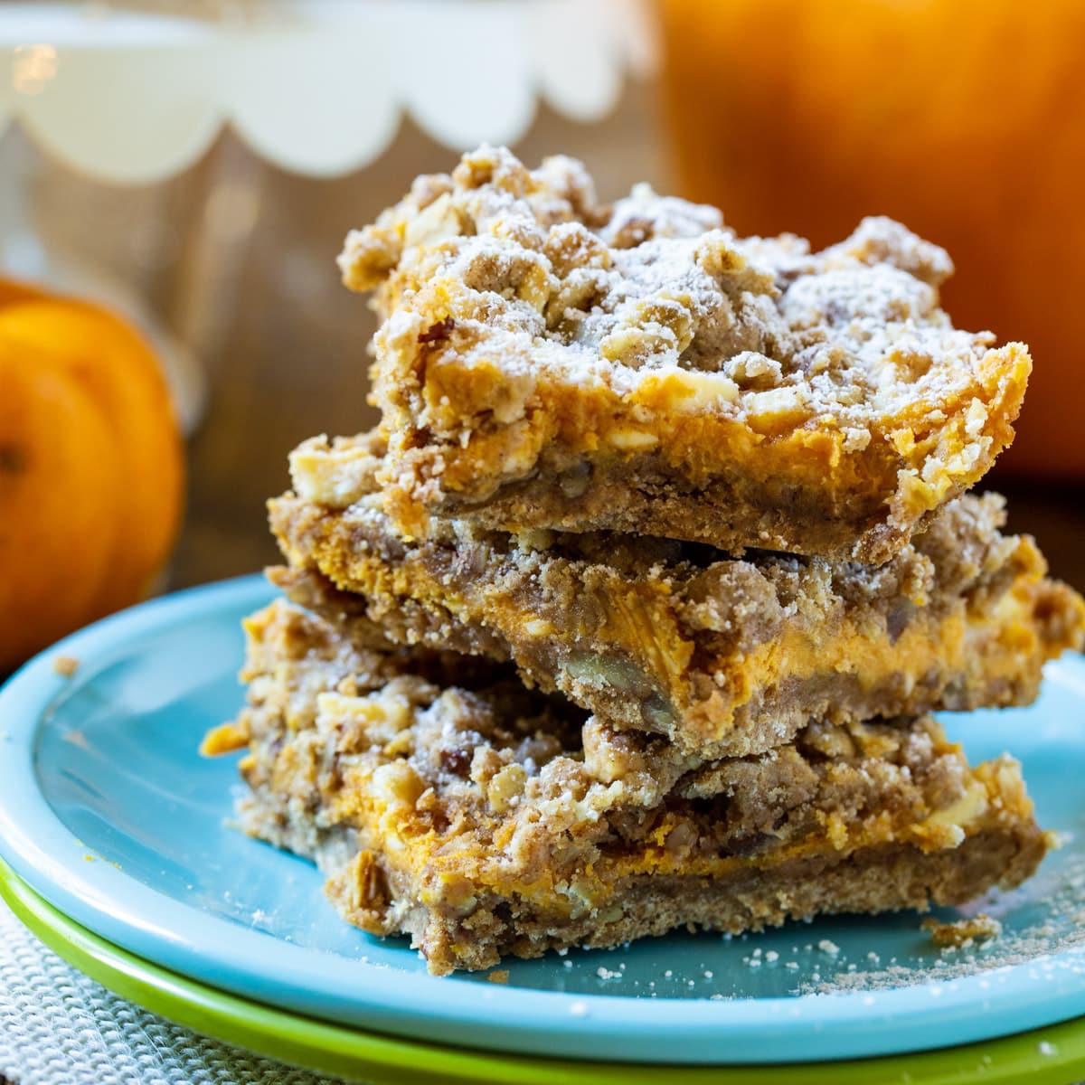 Pumpkin Spice Bars