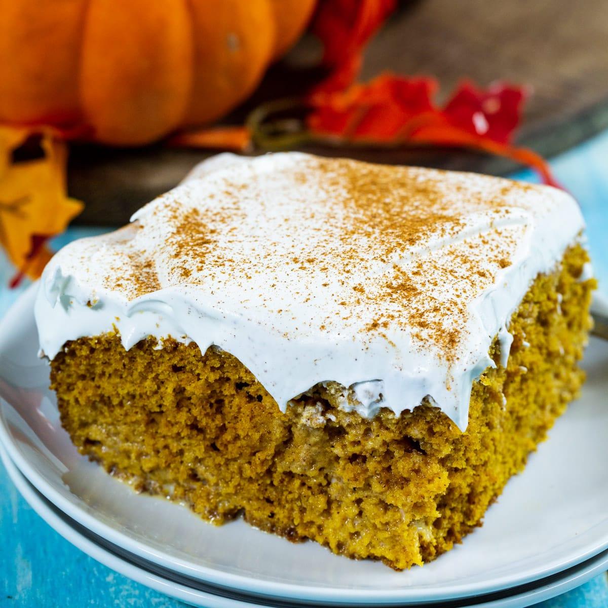Pumpkin Tres Leches Cake