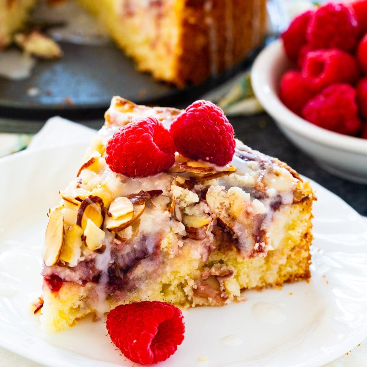 Raspberry Cream Cheese Coffee Cake