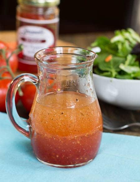 Red Pepper Jelly Vinaigrette