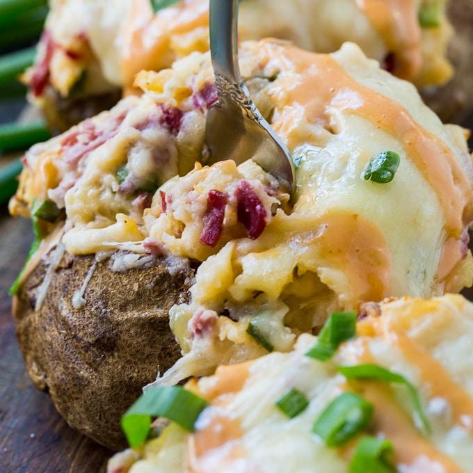 Reuben Potatoes