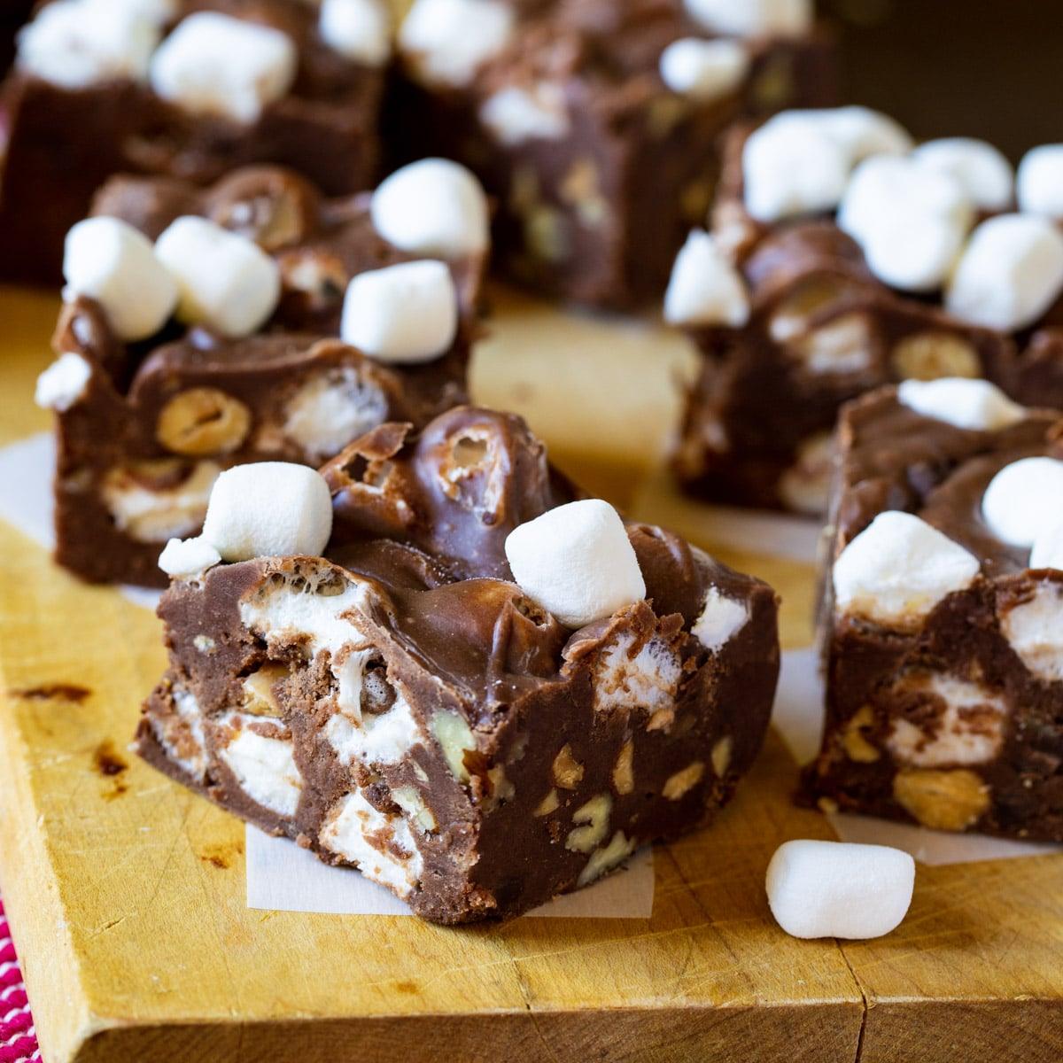 Rocky Road Fudge