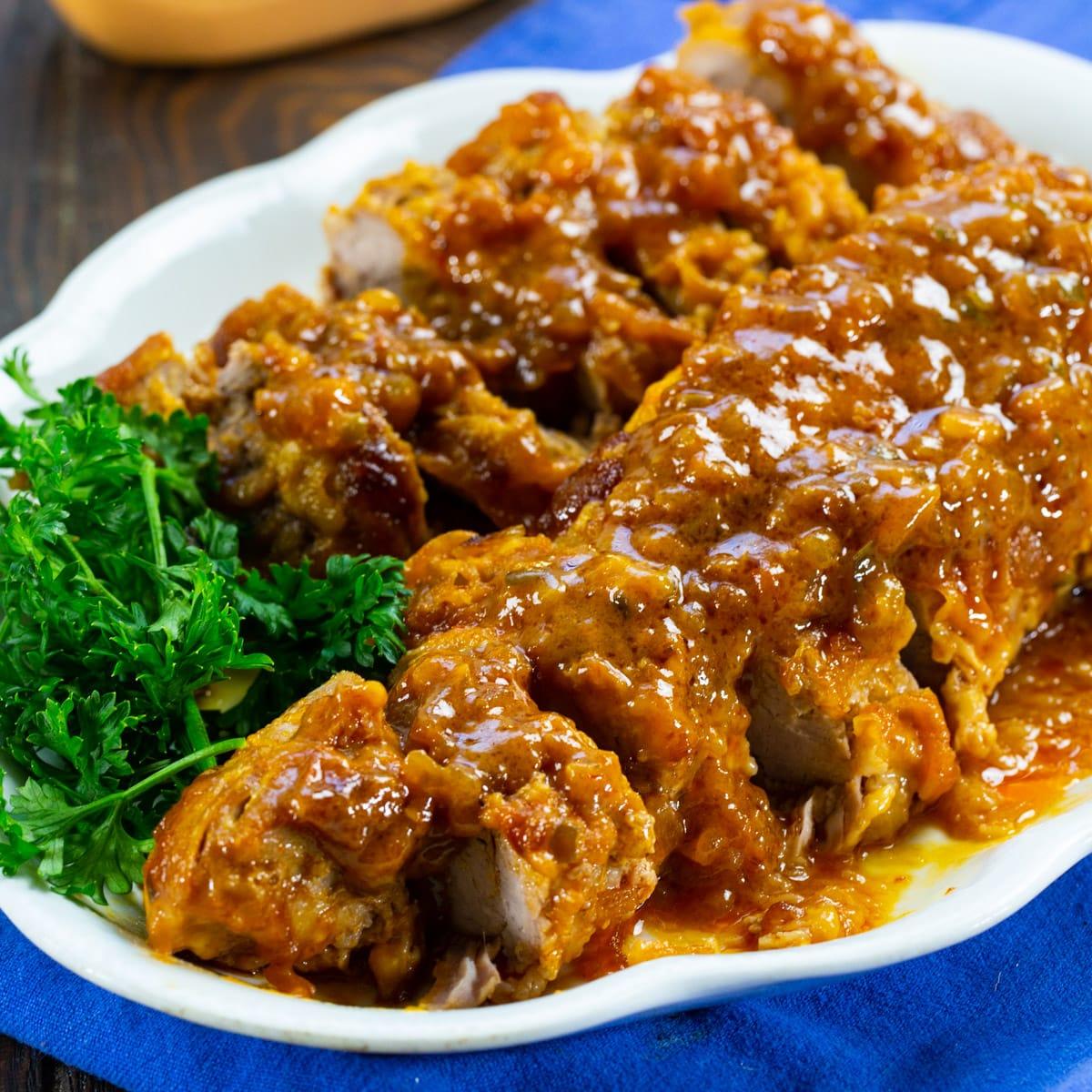 Russian Dressing Pork Tenderloin