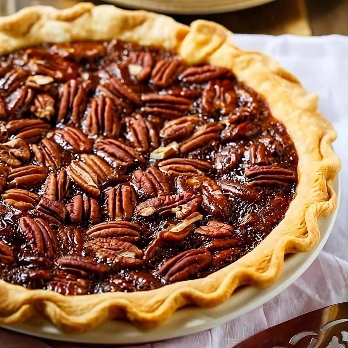 Salted Caramel Pecan Pie