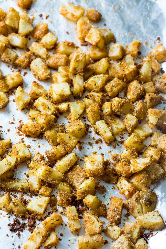 Shake and Bake Ranch Potatoes recipe