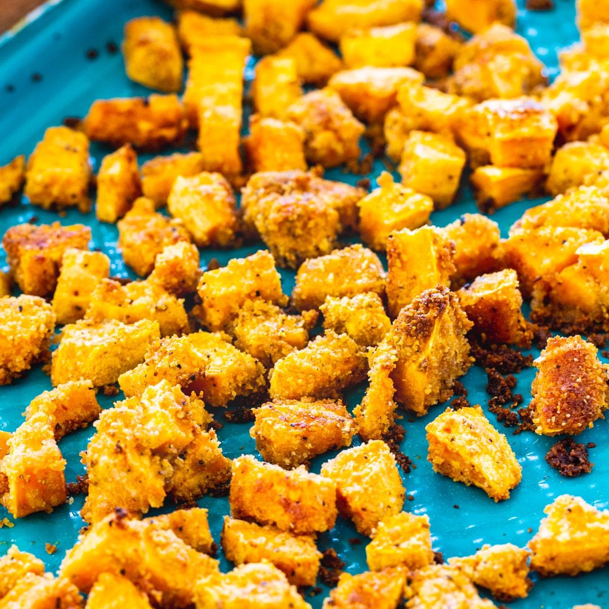 Shake and Bake Sweet Potatoes