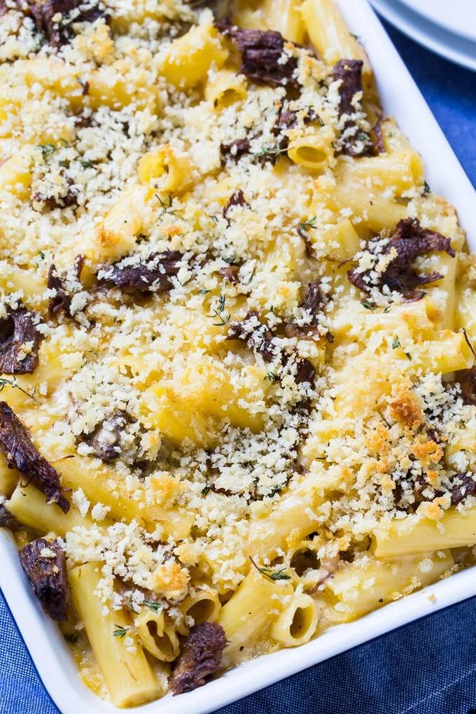 Short Rib Mac and Cheese with Gruyere