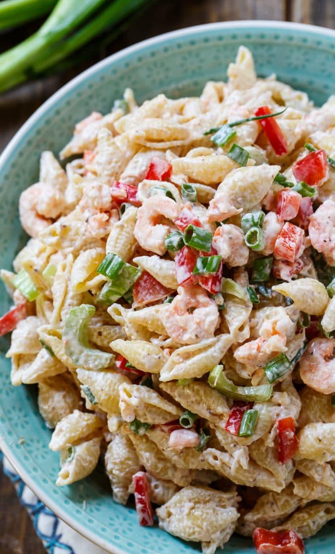 Shrimp Remoulade Pasta Salad