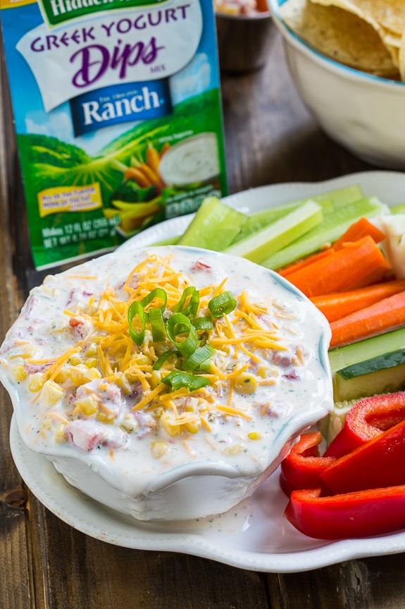 Skinny Fiesta Ranch Dip