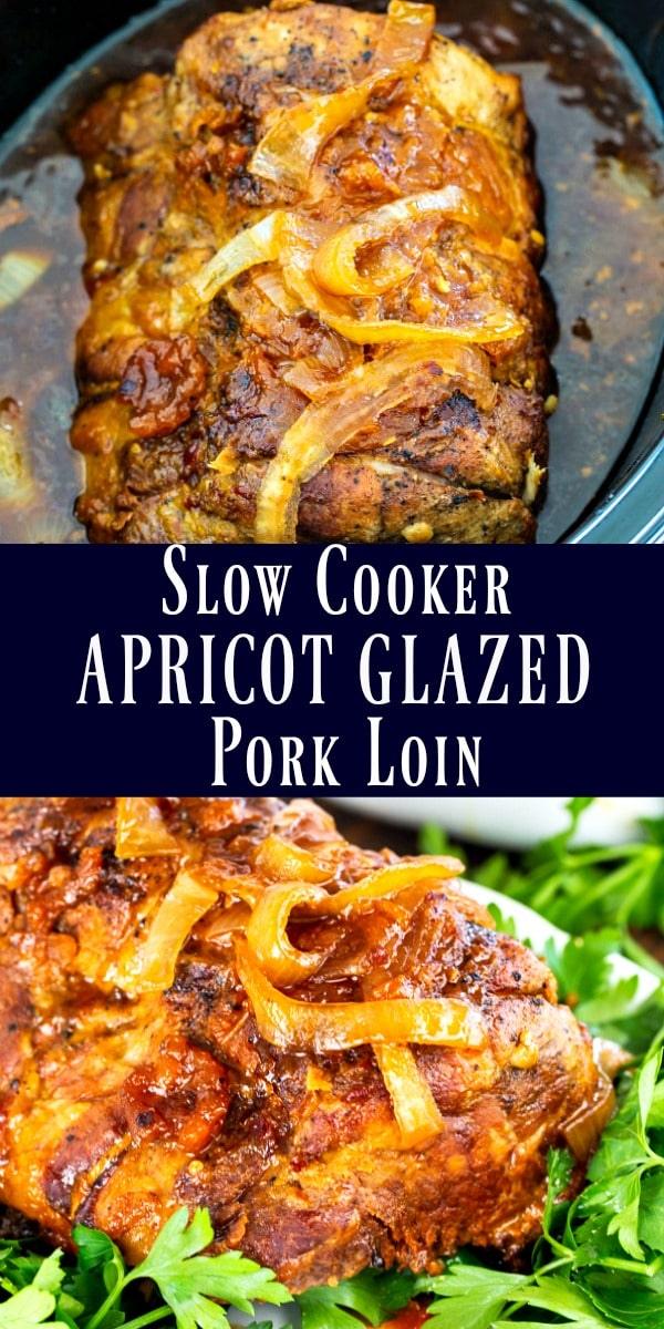 Crock Pot Apricot Pork Loin