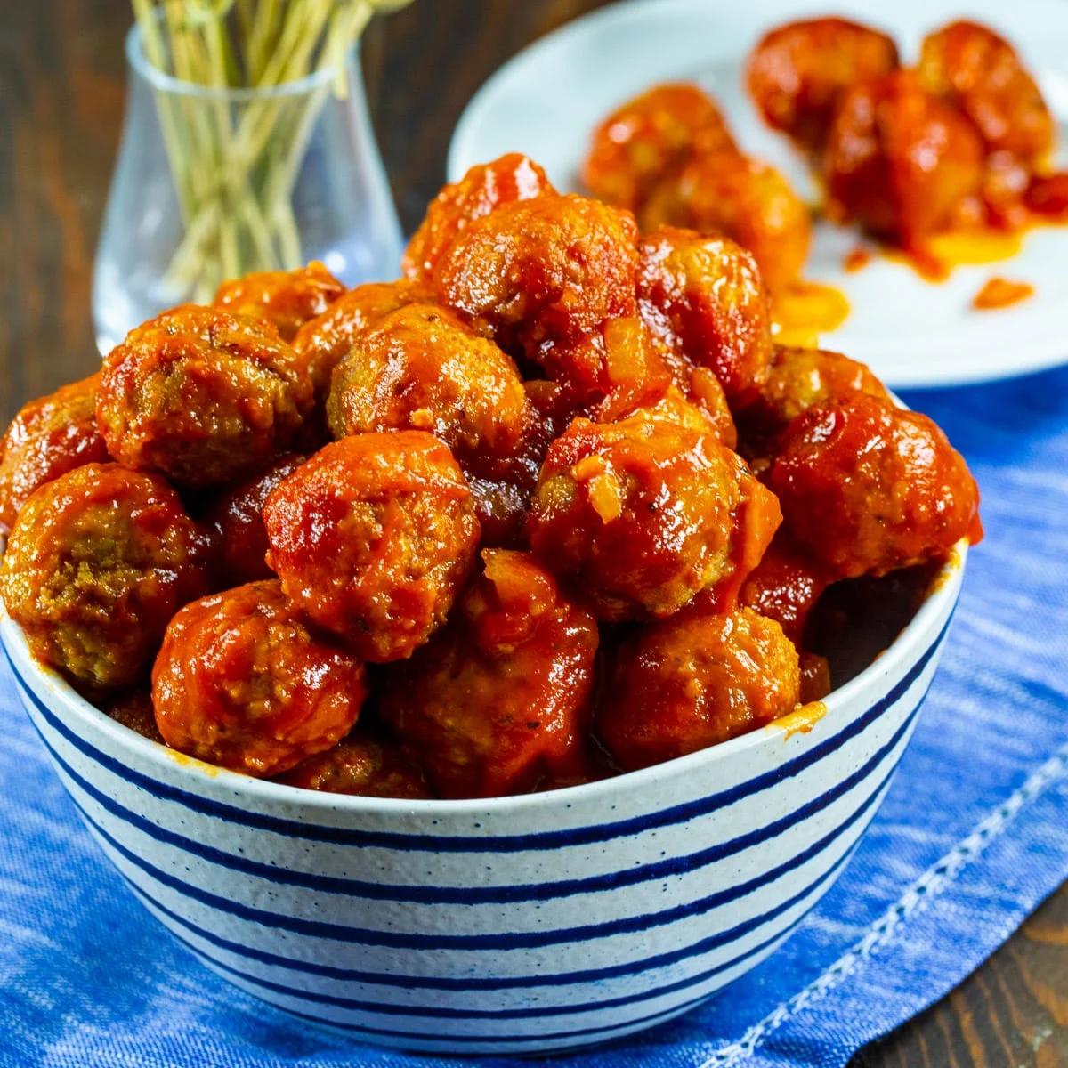 Slow Cooker BBQ Meatballs