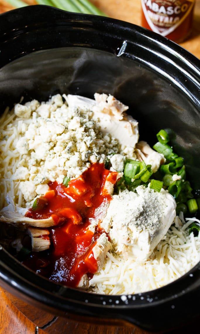 Slow Cooker Buffalo Chicken Dip