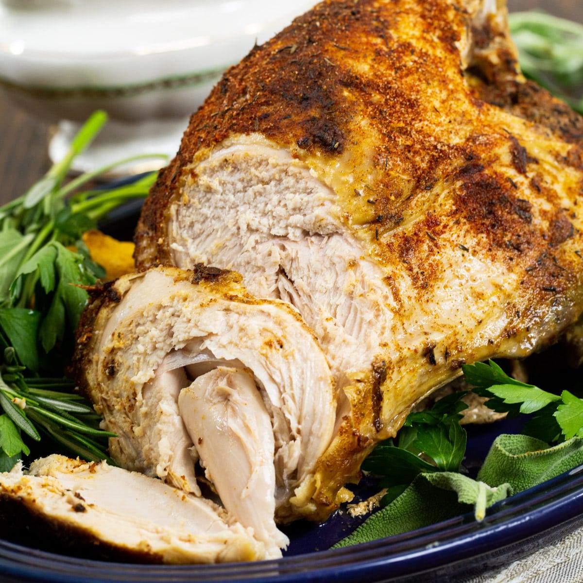 Slow Cooker Cajun Turkey