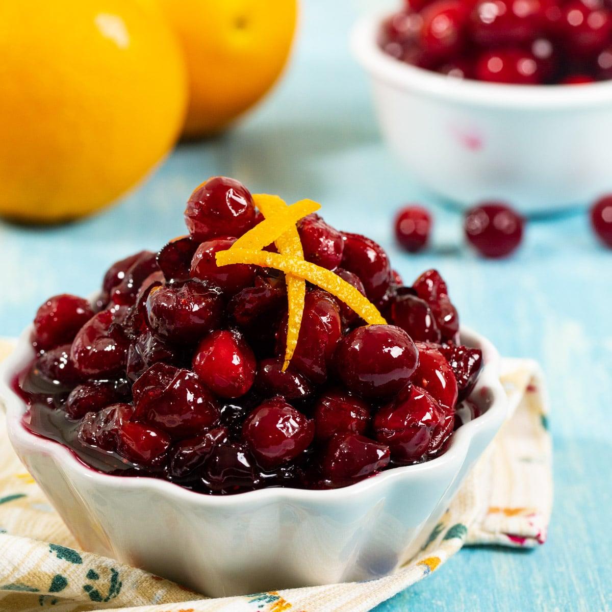 Slow Cooker Cranberry Sauce