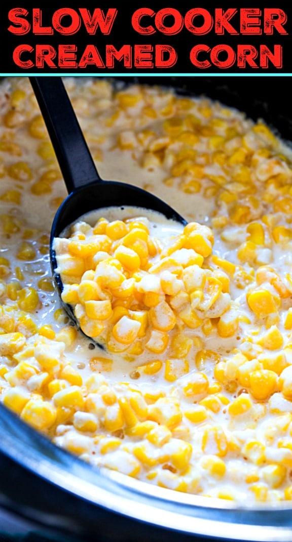 Slow Cooker Creamed Corn
