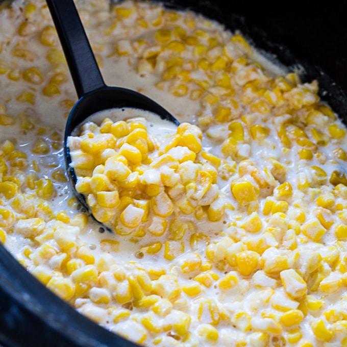 Slow Cooker Creamed Corn