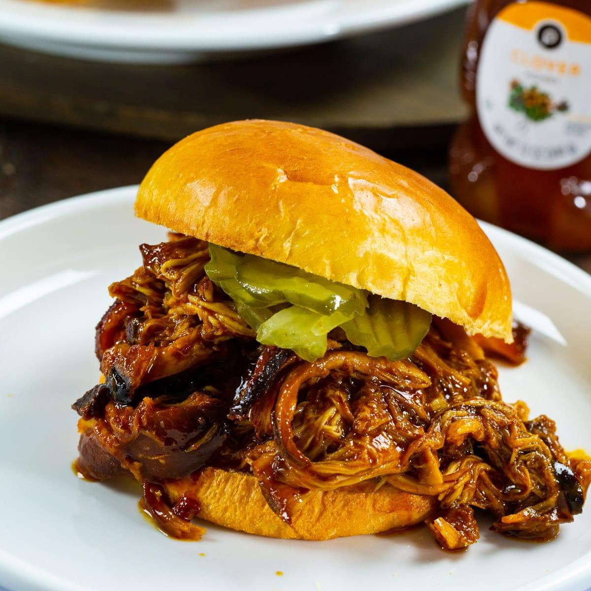Slow Cooker Hot Honey Chicken