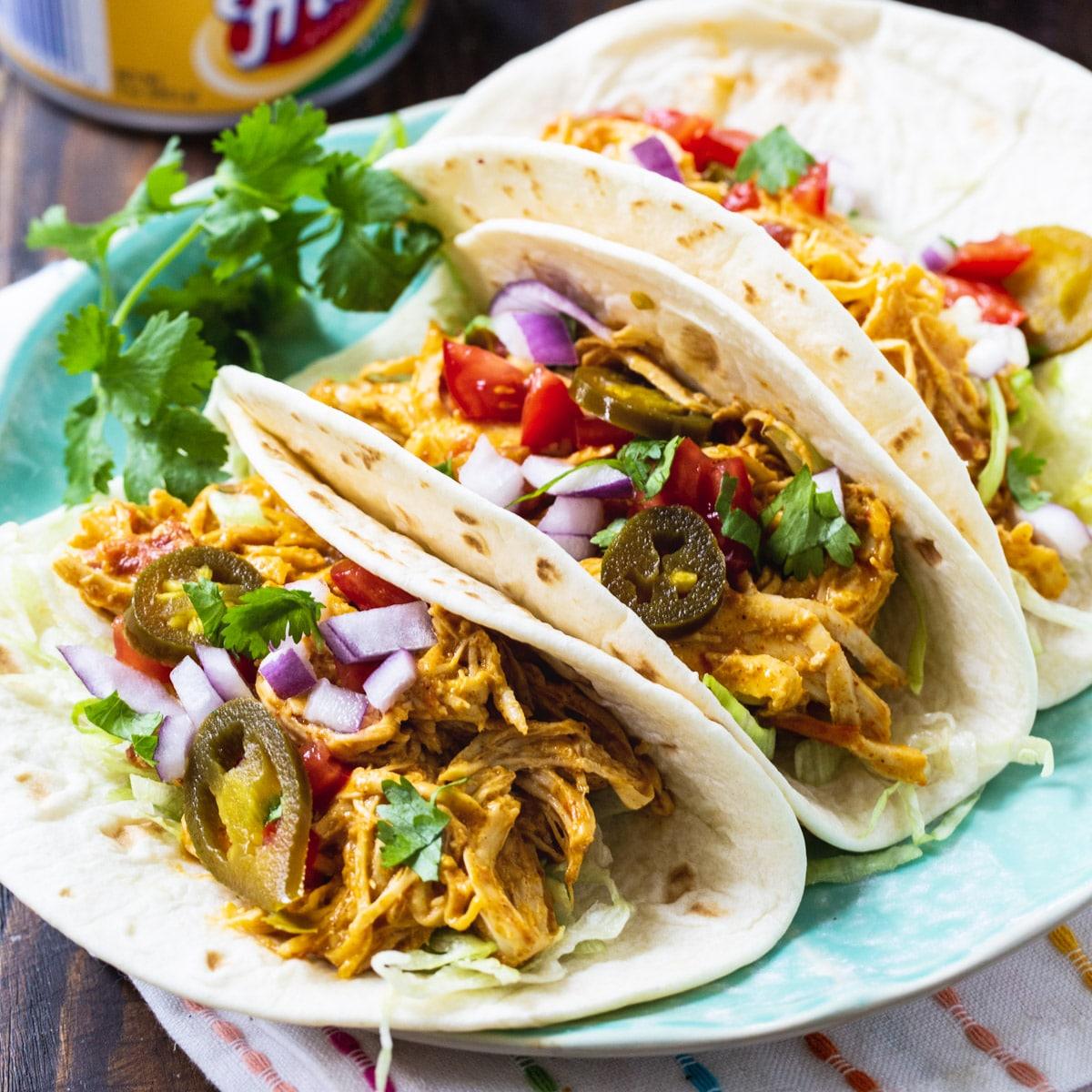 Slow Cooker Nacho Chicken