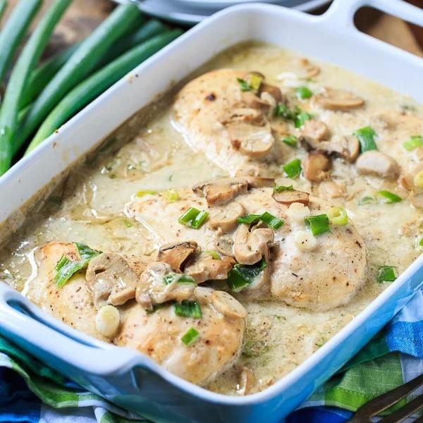 Smothered Chicken Breasts