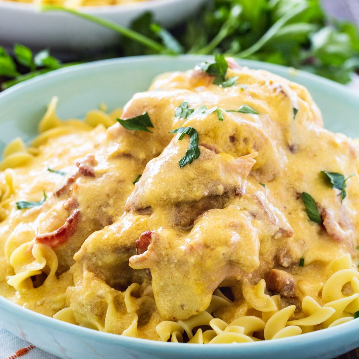 Sour Cream and Bacon Crockpot Chicken
