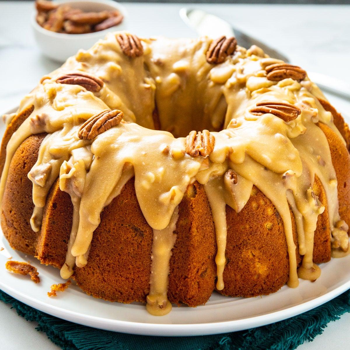 Southern Praline Bundt Cake