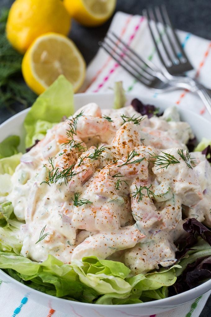 Creamy Southern Shrimp Salad