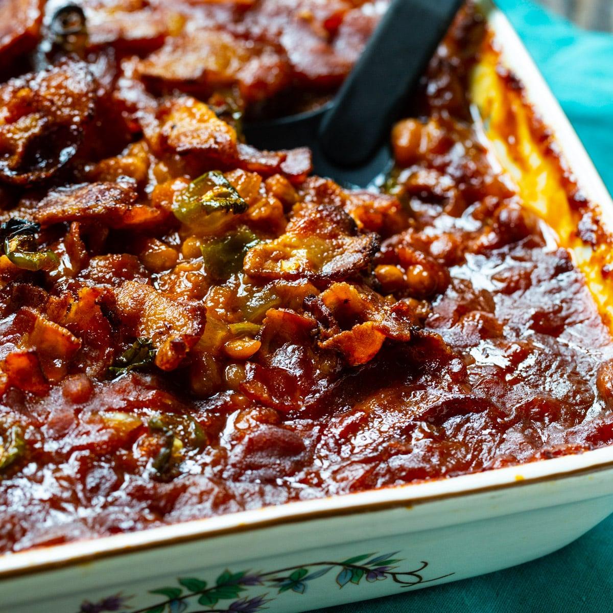 Spicy Bacon Baked Beans