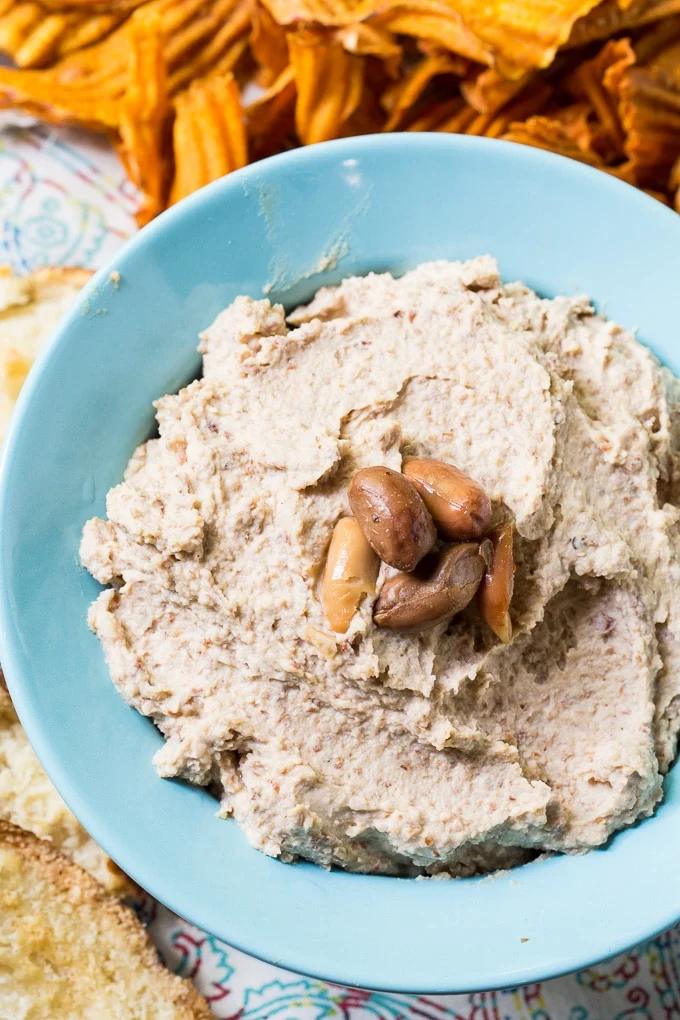 Spicy Boiled Peanut Hummus