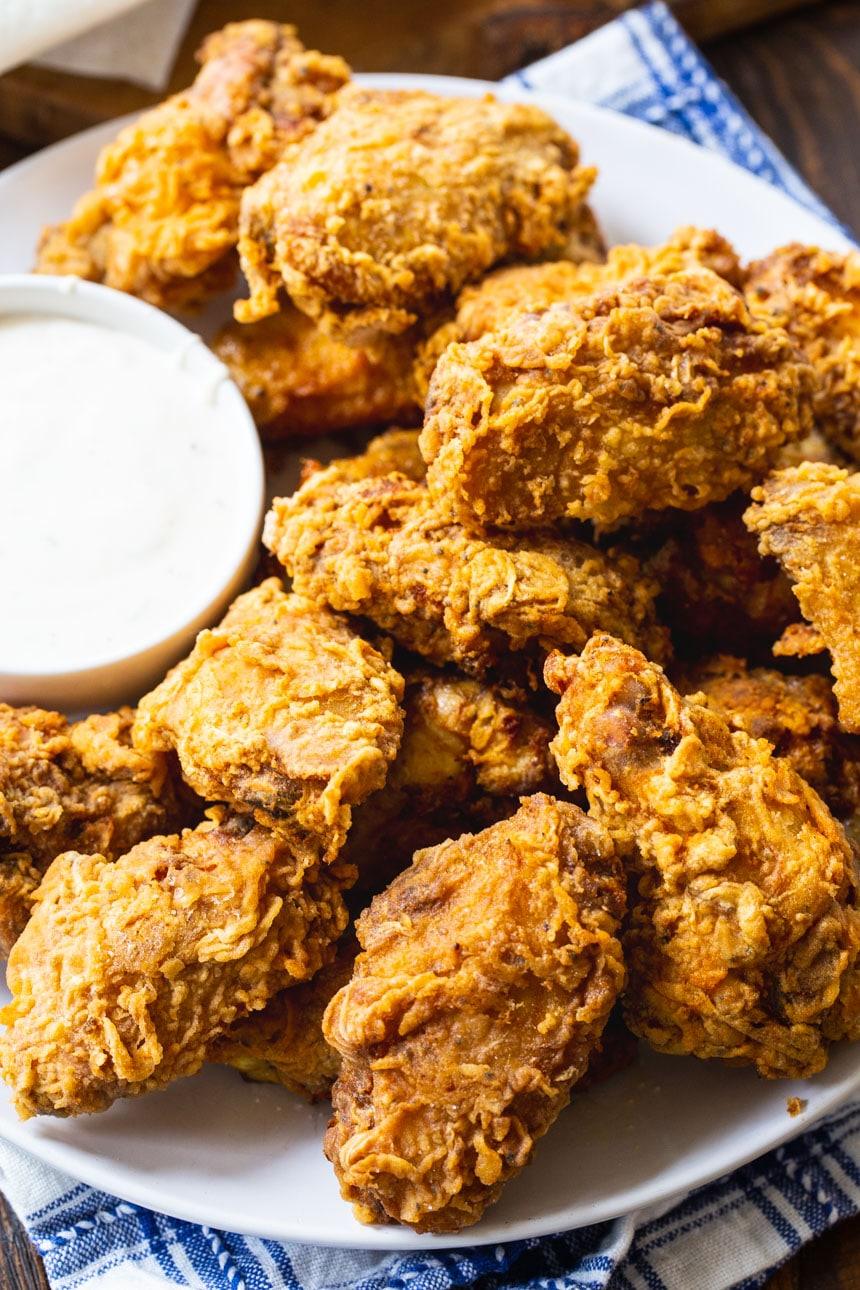 Spicy Fried Chicken Wings