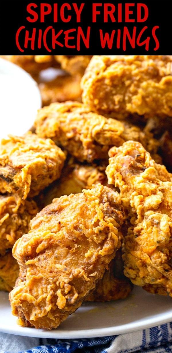 Spicy Fried Chicken Wings