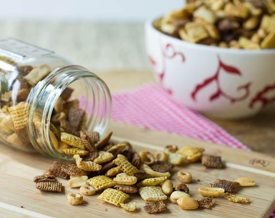 Spicy Snack Mix Recipe