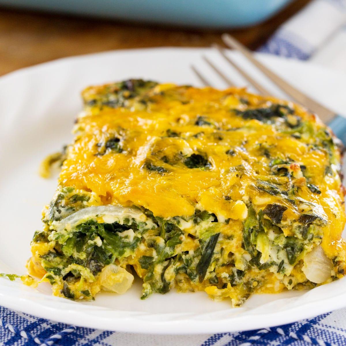 Spinach and Cheese Casserole
