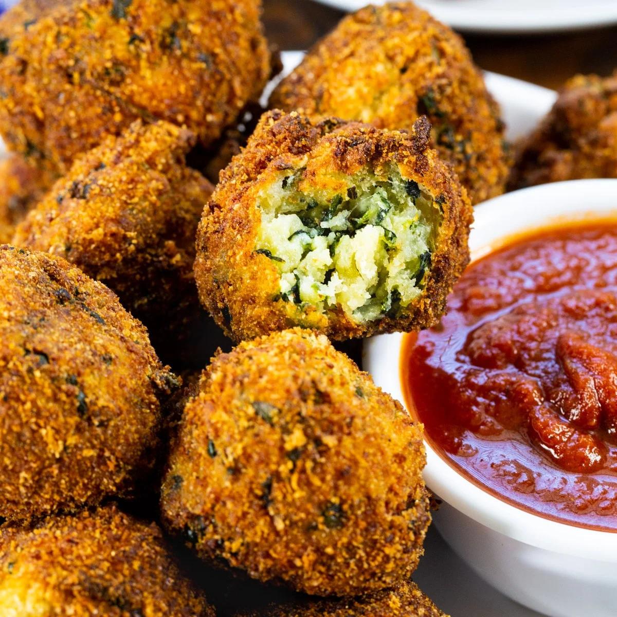 Spinach Cheese Balls