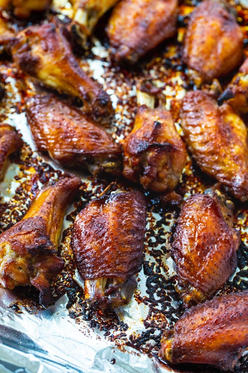 Sticky Soy Chicken Wings