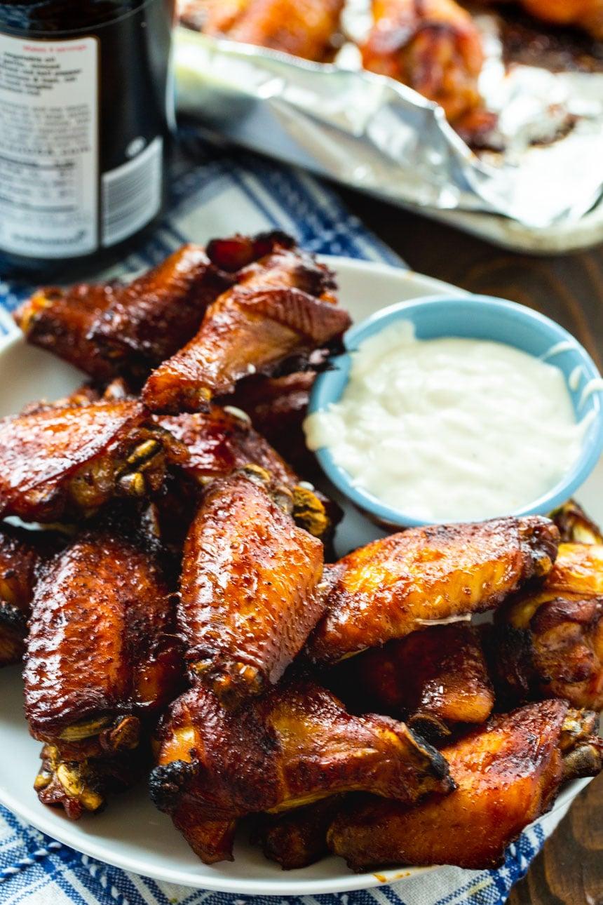 Sticky Soy Chicken Wings