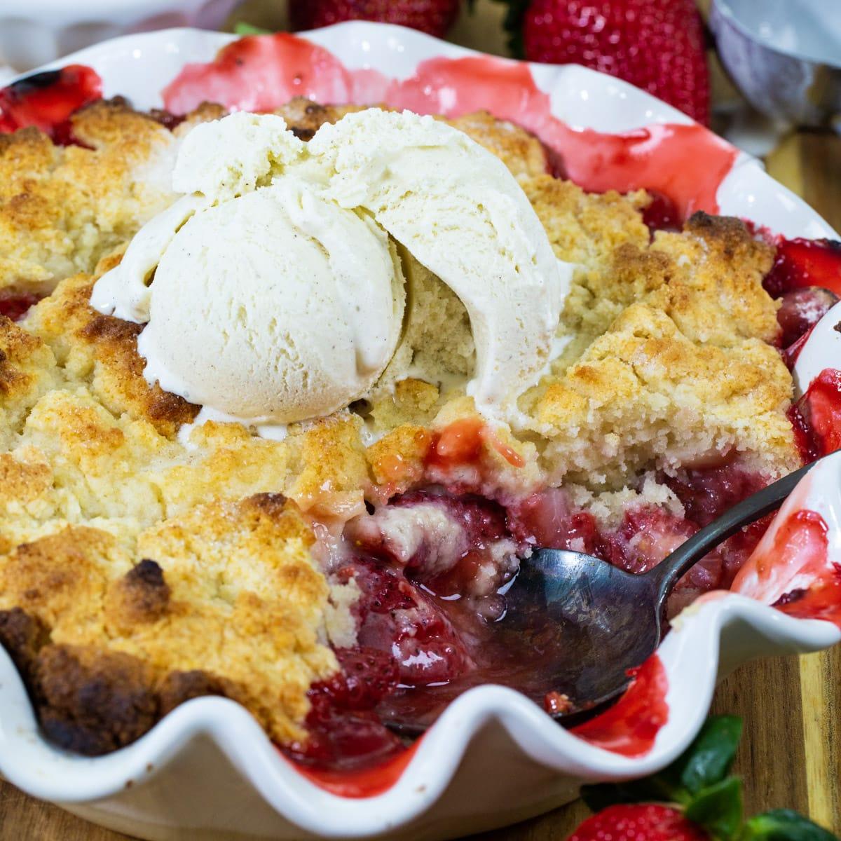 Strawberry Cobbler