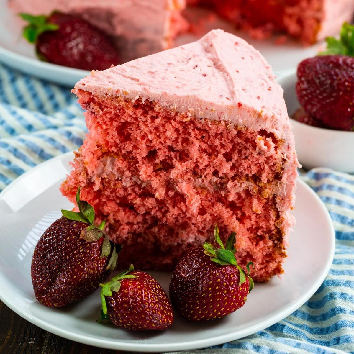 Strawberry Layer Cake
