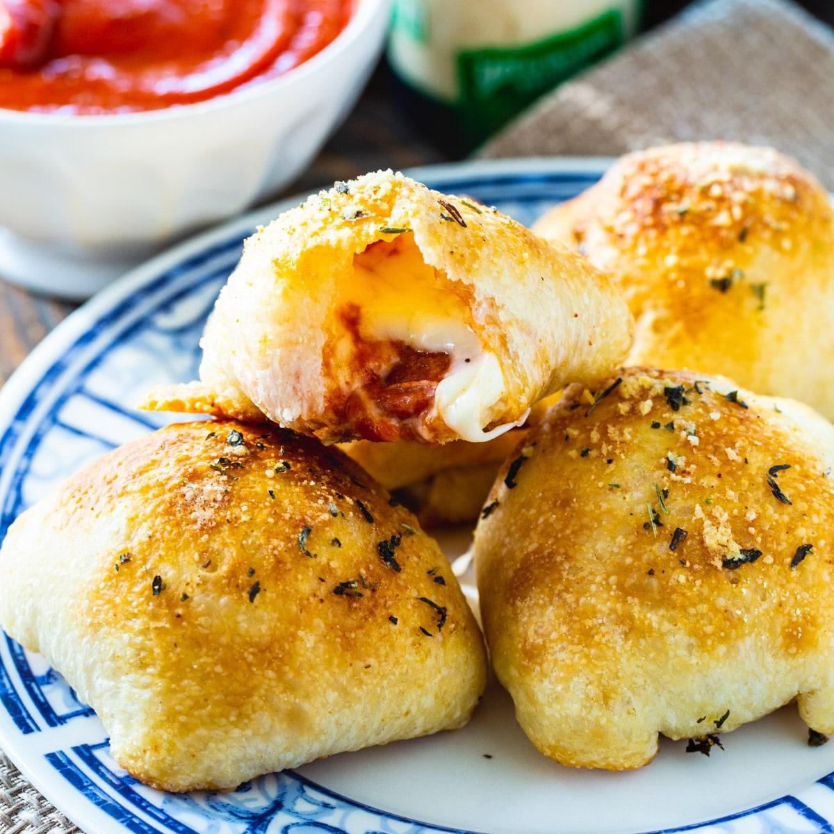 Stuffed Crust Pizza Snacks