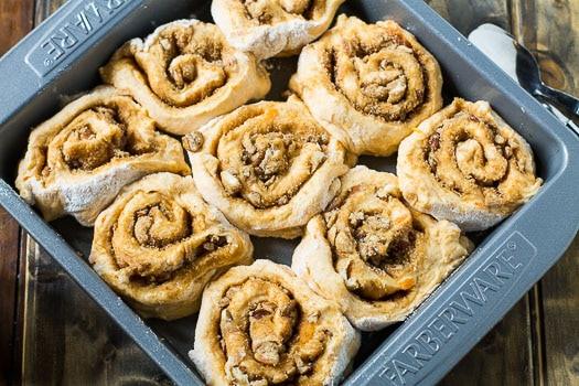 Sweet Potato Cinnamon Rolls