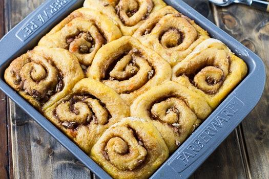 Sweet Potato Cinnamon Rolls