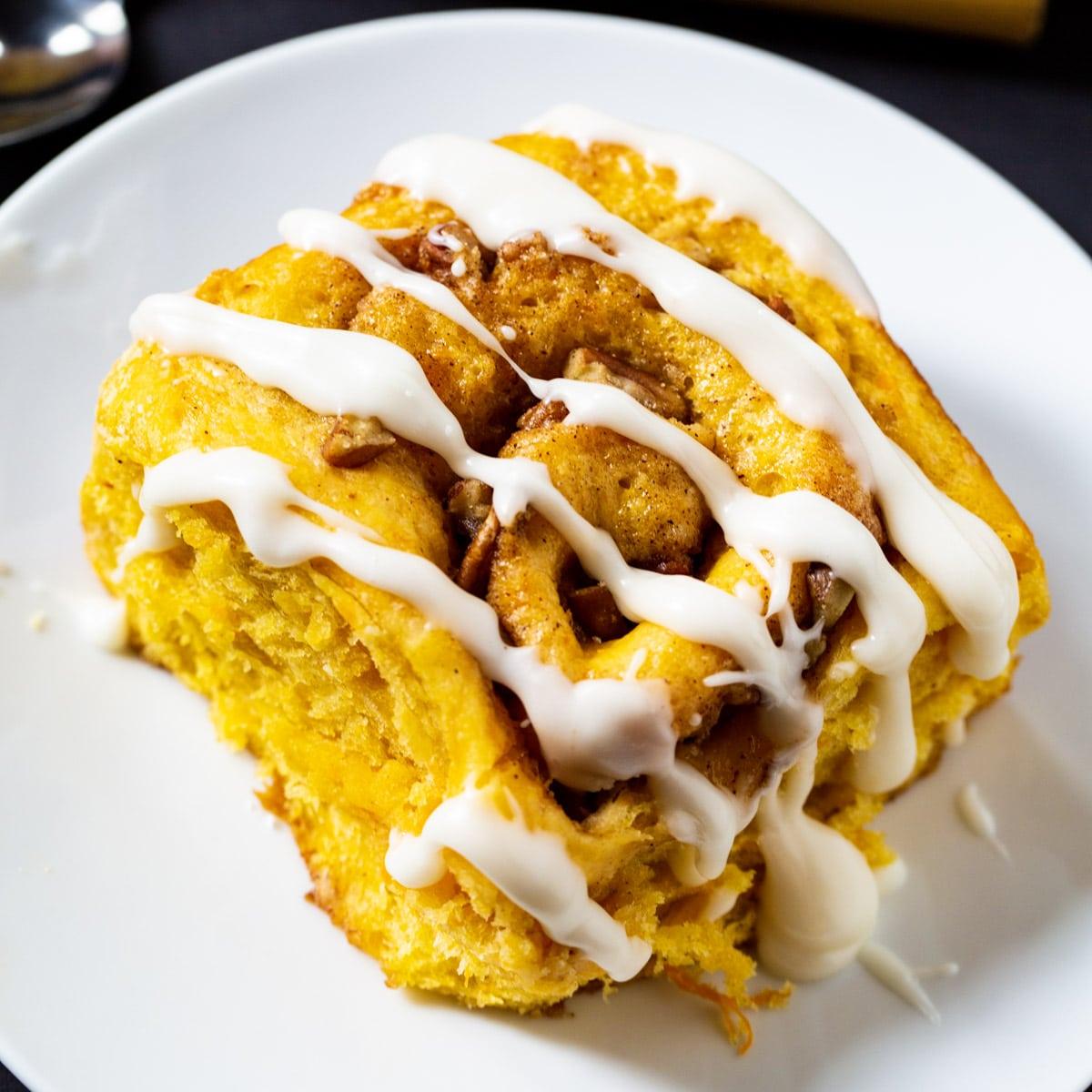 Sweet Potato Cinnamon Rolls