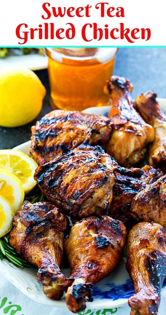 Sweet Tea Grilled Chicken