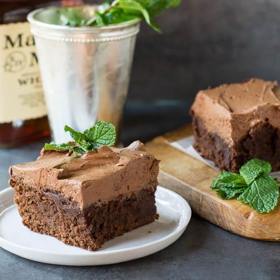 Mint Julep Brownies