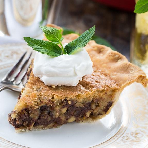 Kentucky Chocolate Walnut Pie