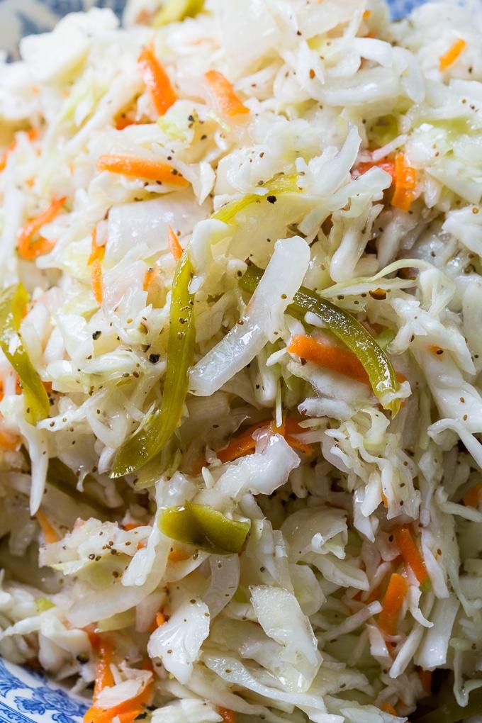 Sweet Vinegar Coleslaw