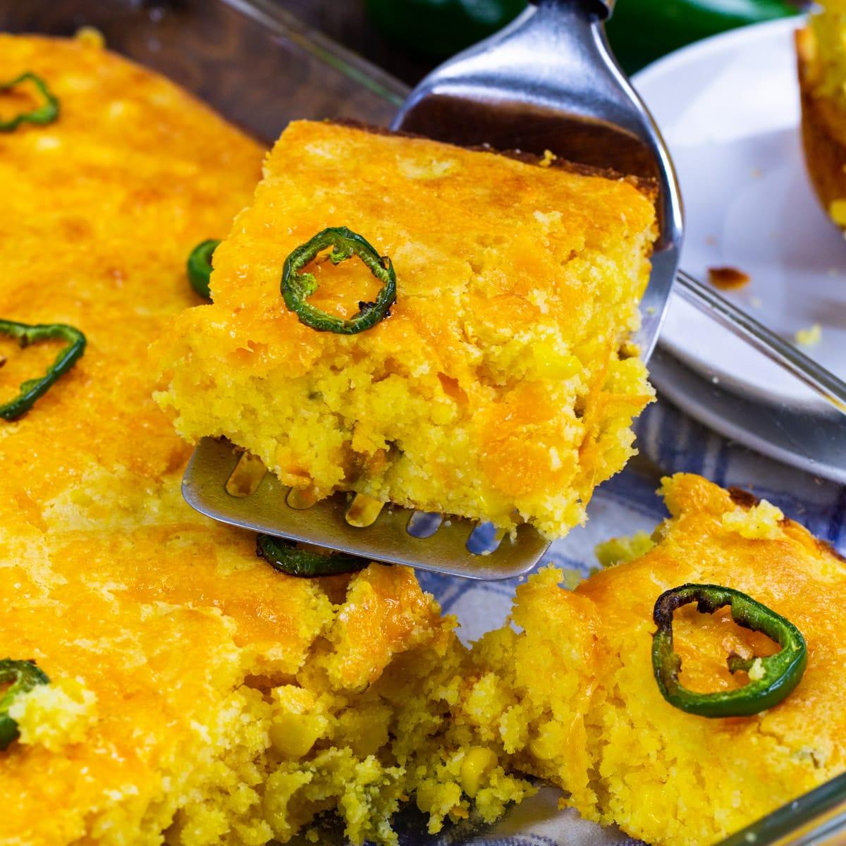 Texas-Style Jiffy Cornbread
