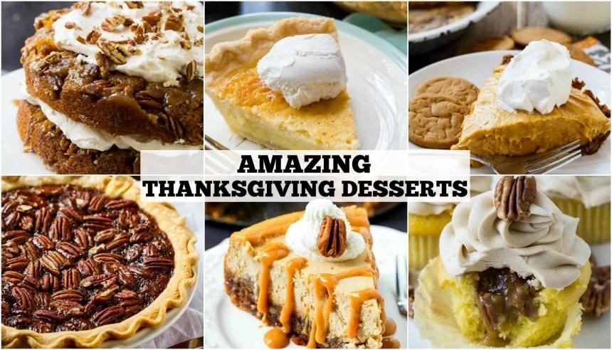 Thanksgiving Dessert Recipes