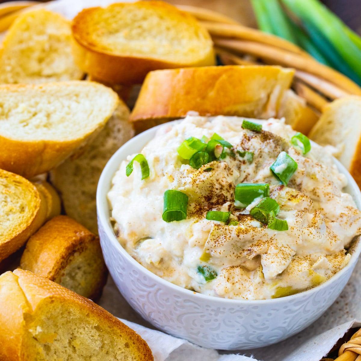 Crock Pot Crab Artichoke Dip