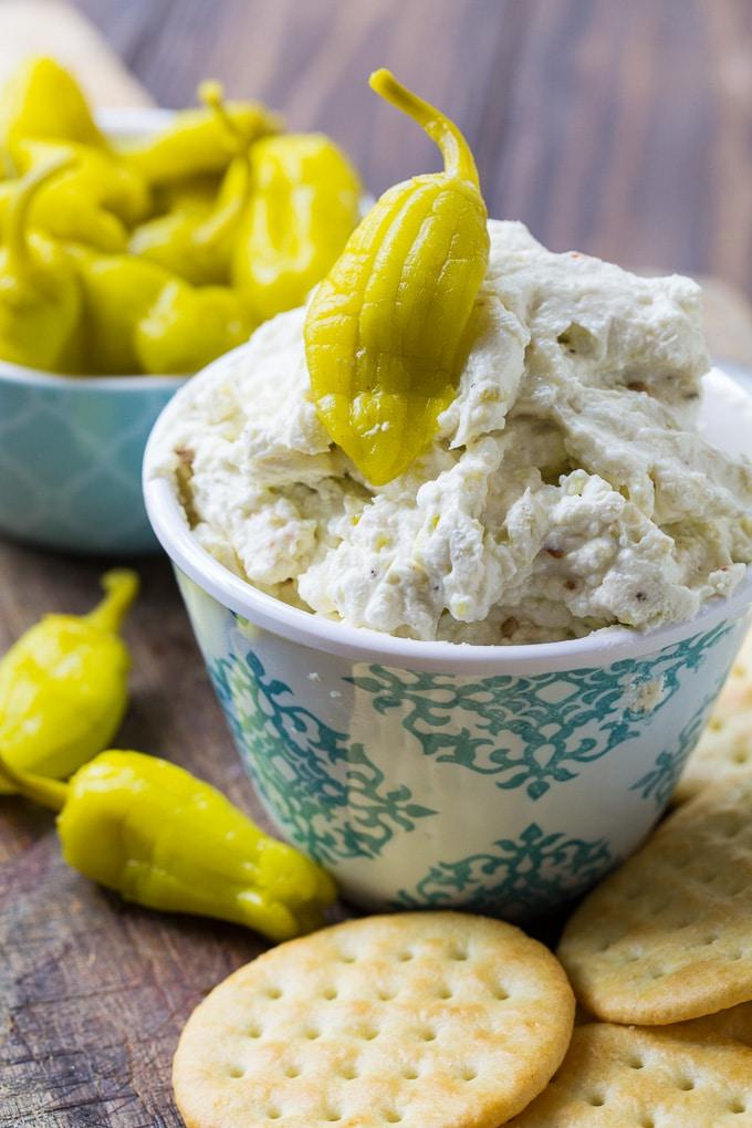 Three Cheese Pepperoncini Spread