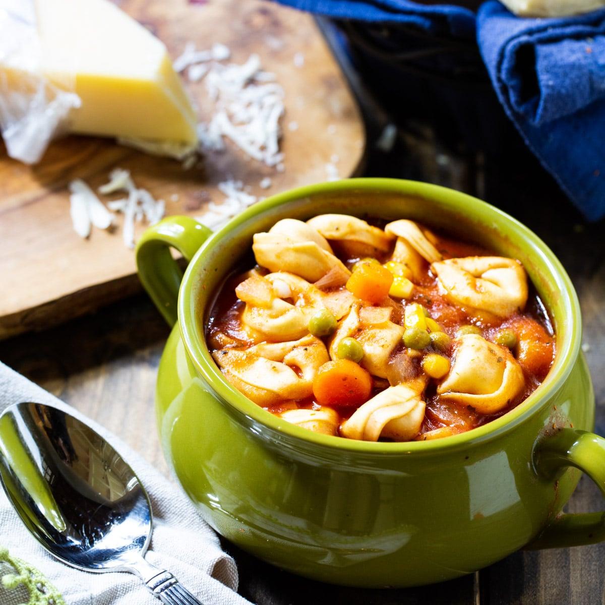 Easy Tortellini Soup Recipe